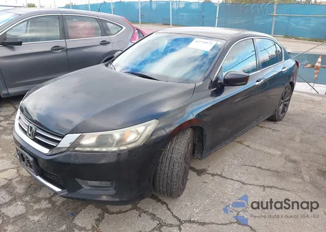 2014 Honda Accord Sport from USA, damaged, VIN 1HGCR2F50EA213700